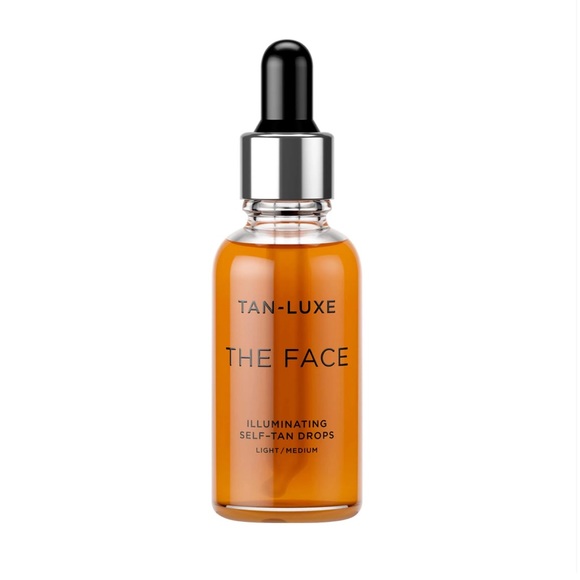 TAN-LUXE THE FACE Self-Tan Drops and Super Gloss Instant Bronzing Face Drops - Picture 2 of 3
